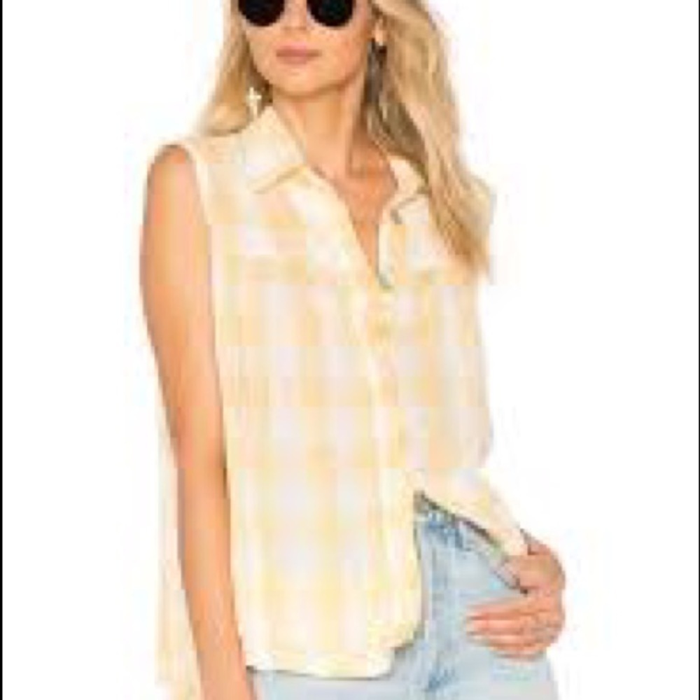 FREE PEOPLE Hey There Sunrise Button Front Shirt - Picture 2 of 12